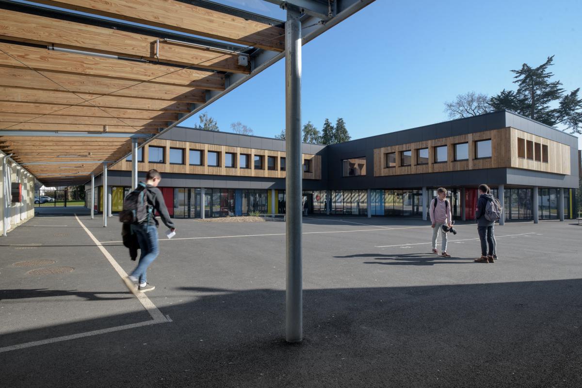 Collège Parc ar C'hoat à Moëlan sur Mer